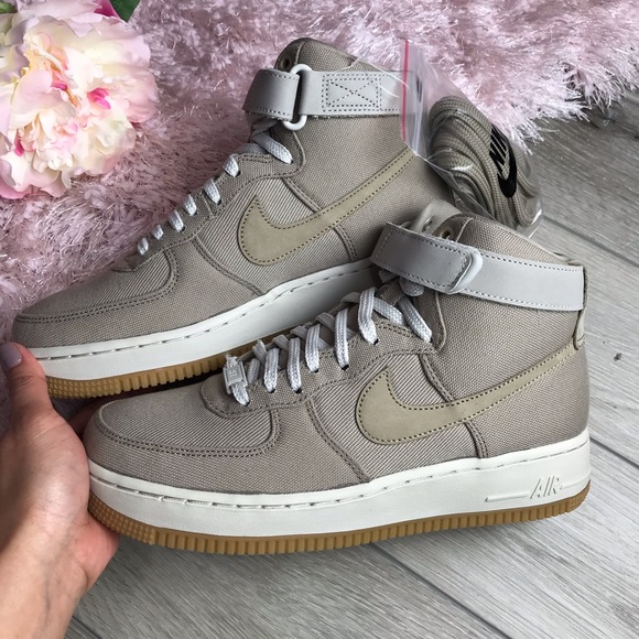 Brand New Nike Air Force 1 Hi Utility Khaki - Picture 4 of 8